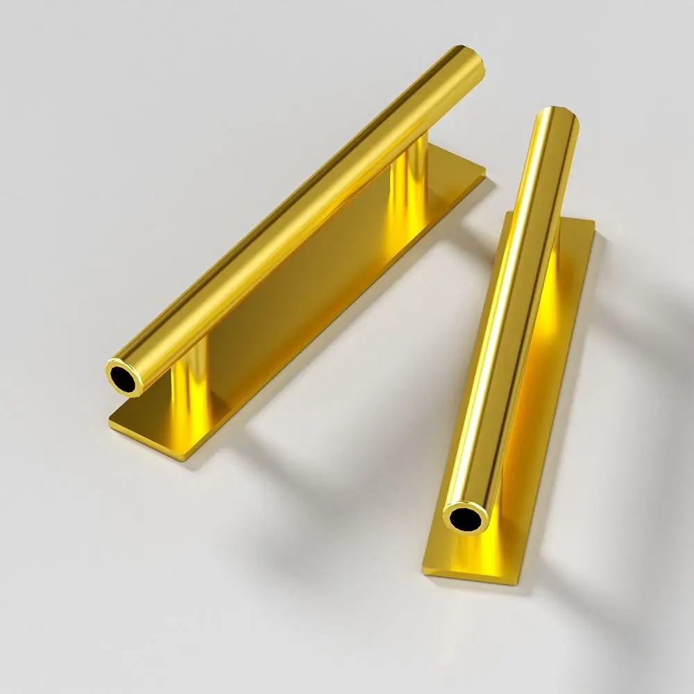 Fashion ABS Door Handle Self-Adhesive Hardware Door Knob Punch-free Multifunctional Door Handlebar Wardrobe