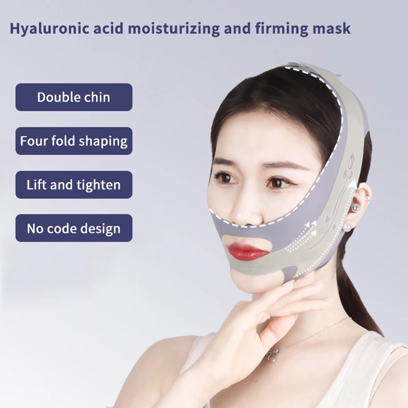 Bandage amincissant pour le visage en V, masque de bande de levage, améliore les déformations, SAP, double ruisseau, soins de la peau, outils de beauté