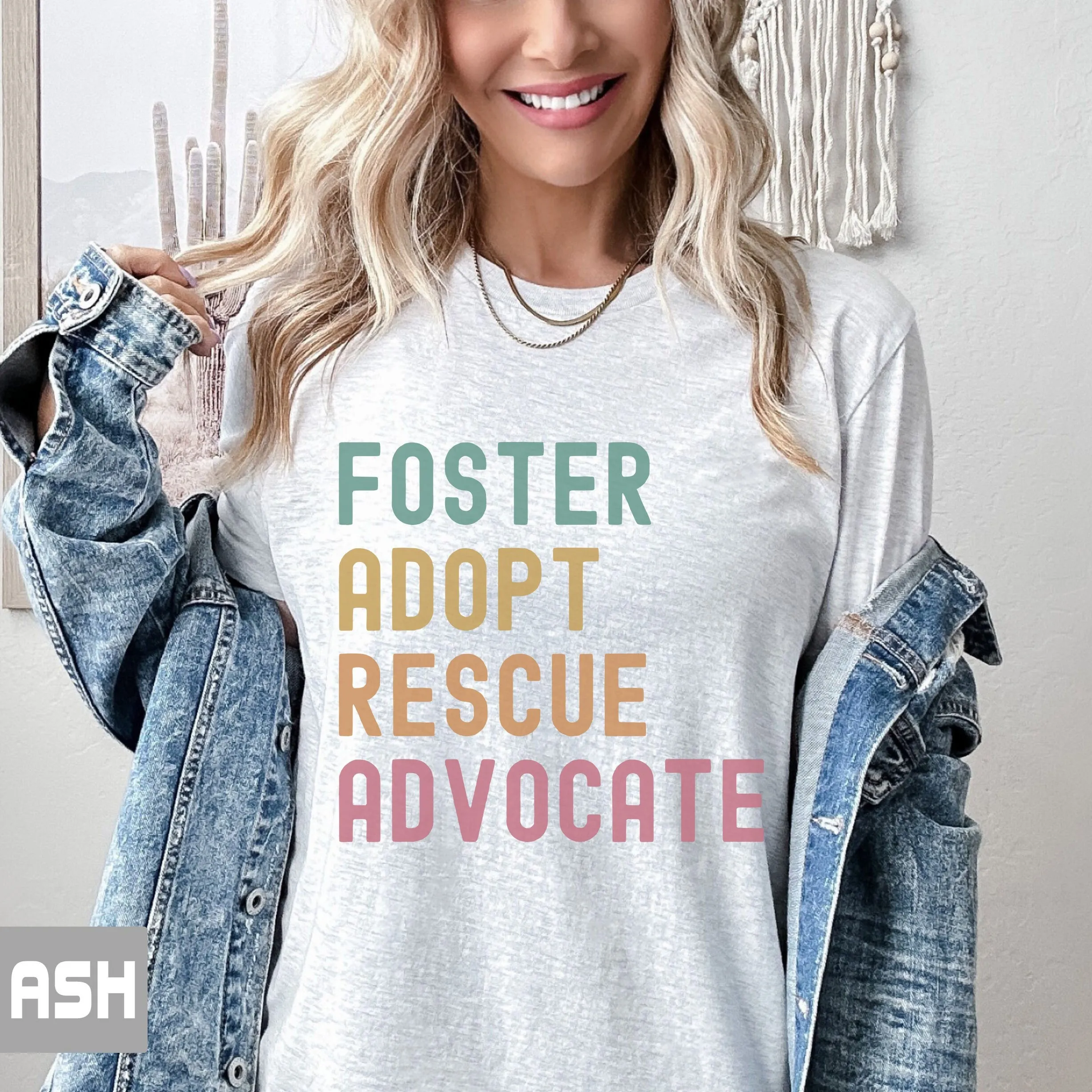 Foster Adopt Rescue Advocate T Shirt Dog Mama Shelter Present Cat Fostering