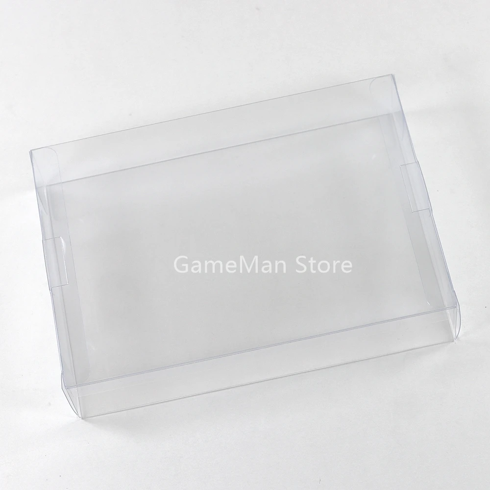 10 sztuk/partia dla Nintendo przezroczyste pudełka do gier dla SNES N64 pudełko do gier Protector Case CIB gry plastikowy ochraniacz PET — zdjęcie produktu 4