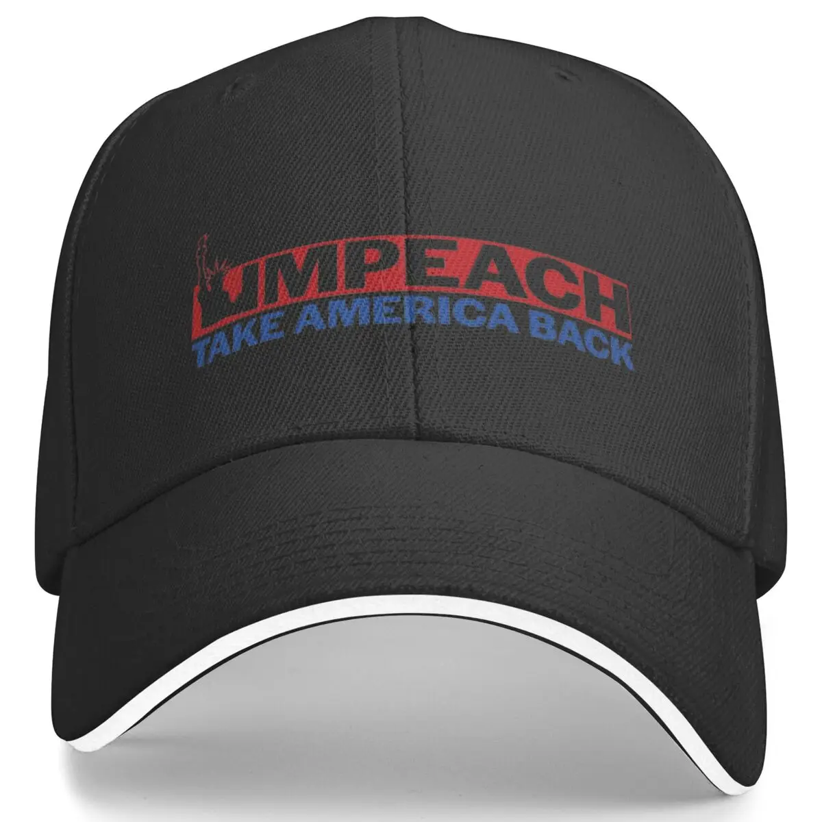 Impeach Trump - Take America Back! Baseball Cap Running Hippie Adjustable Trucker Hat Unisex Men y2k Retro Design Baseball Caps