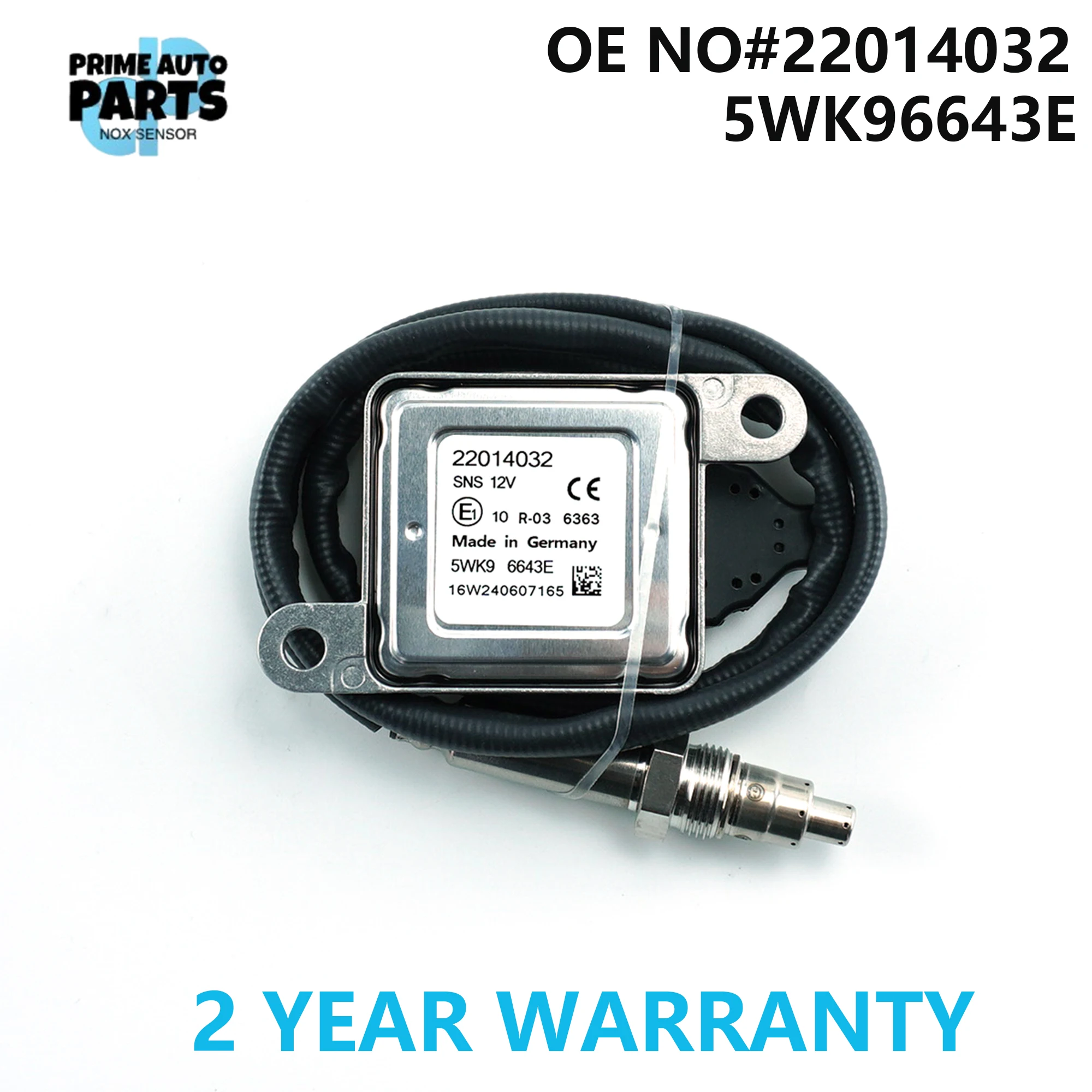 

5WK96643E 22014032 5WK9 6643E Nitrogen Oxide Sensor For Volvo Truck ENG-VE13 EM-USA17