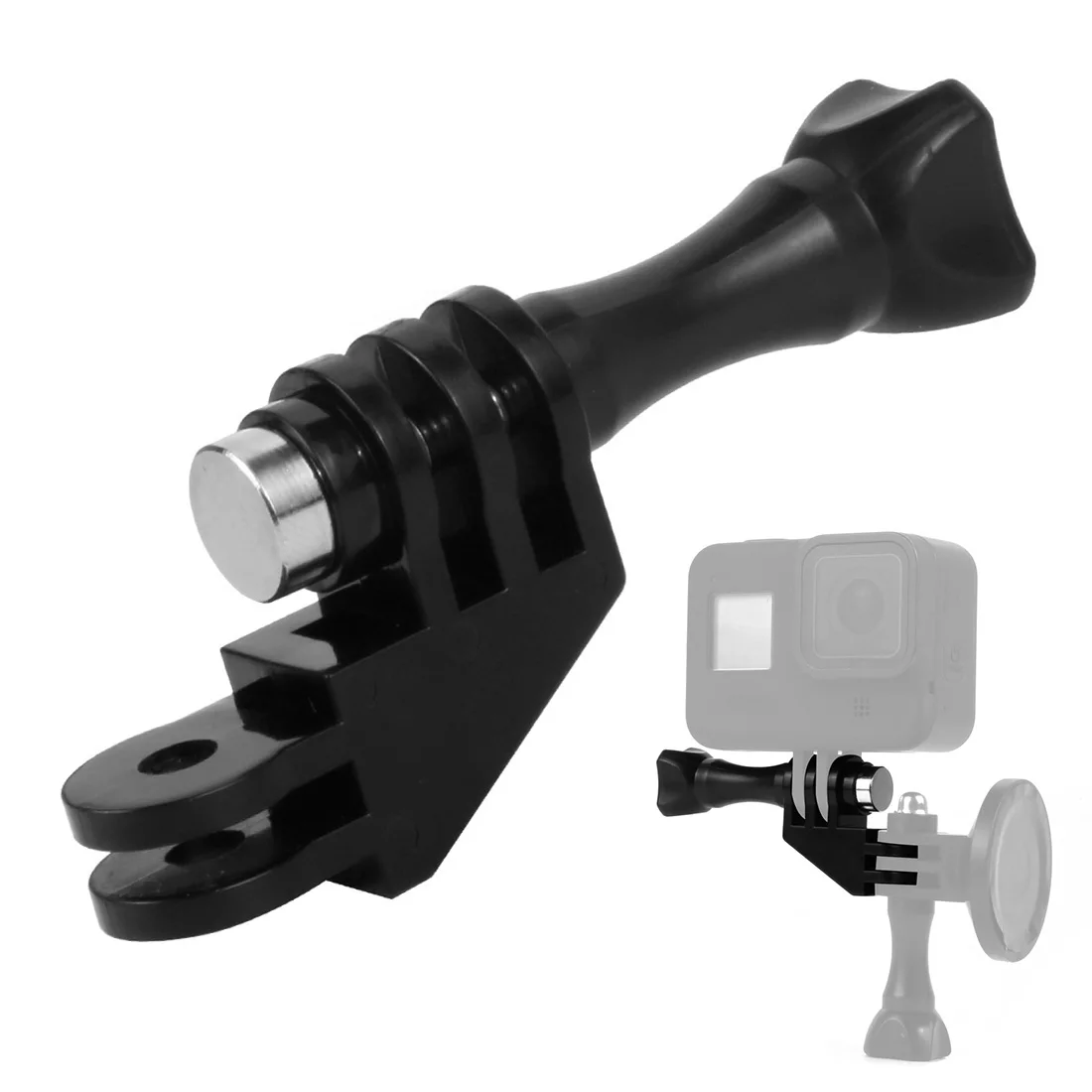 90 Degree Adapter Adjustment Direction Pivot Arm Screw Multi Conversion Elbow Tripod Mount for GoPro Hero 13 12 11 Action Camera