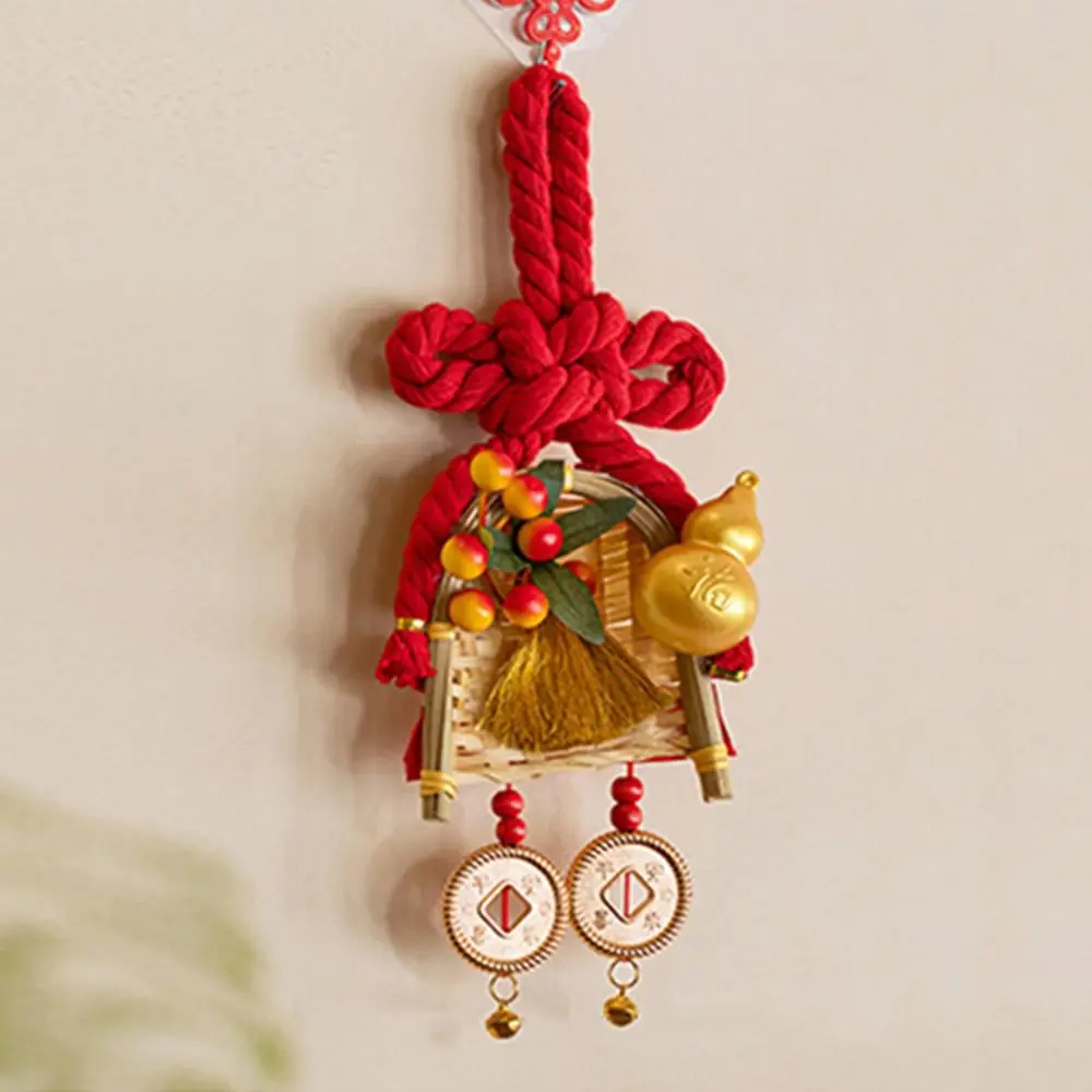 

Traditional Design Chinese New Year Pendant Lucky Year of The Horse Chinese Knot Door Decoration Family Reunion Chinese Knot