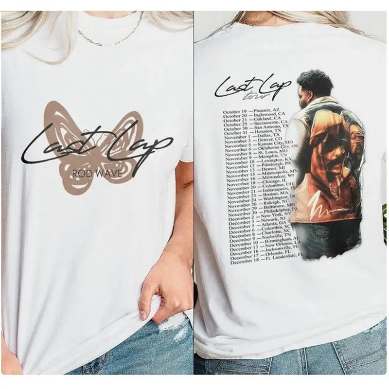 

Футболка Rod Wave Last Lap Tour Remake
