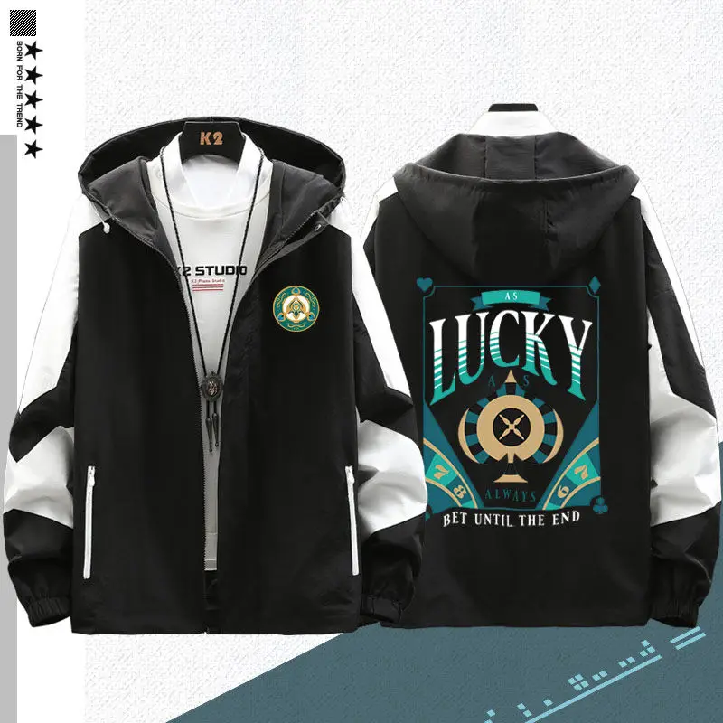 

Honkai: Star Rail Aventurine Long Sleeve Jacket High Quality Cotton Unisex Coat Hoodie Zipper Fashion Cool Hooded Sweatshirt Top