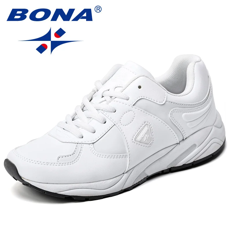 BONA New Popular Style Women Running Shoes Synthetic Lace Up Female Athletic Shoes Outdoor Lady Jogging Shoes Fast Free Shipping