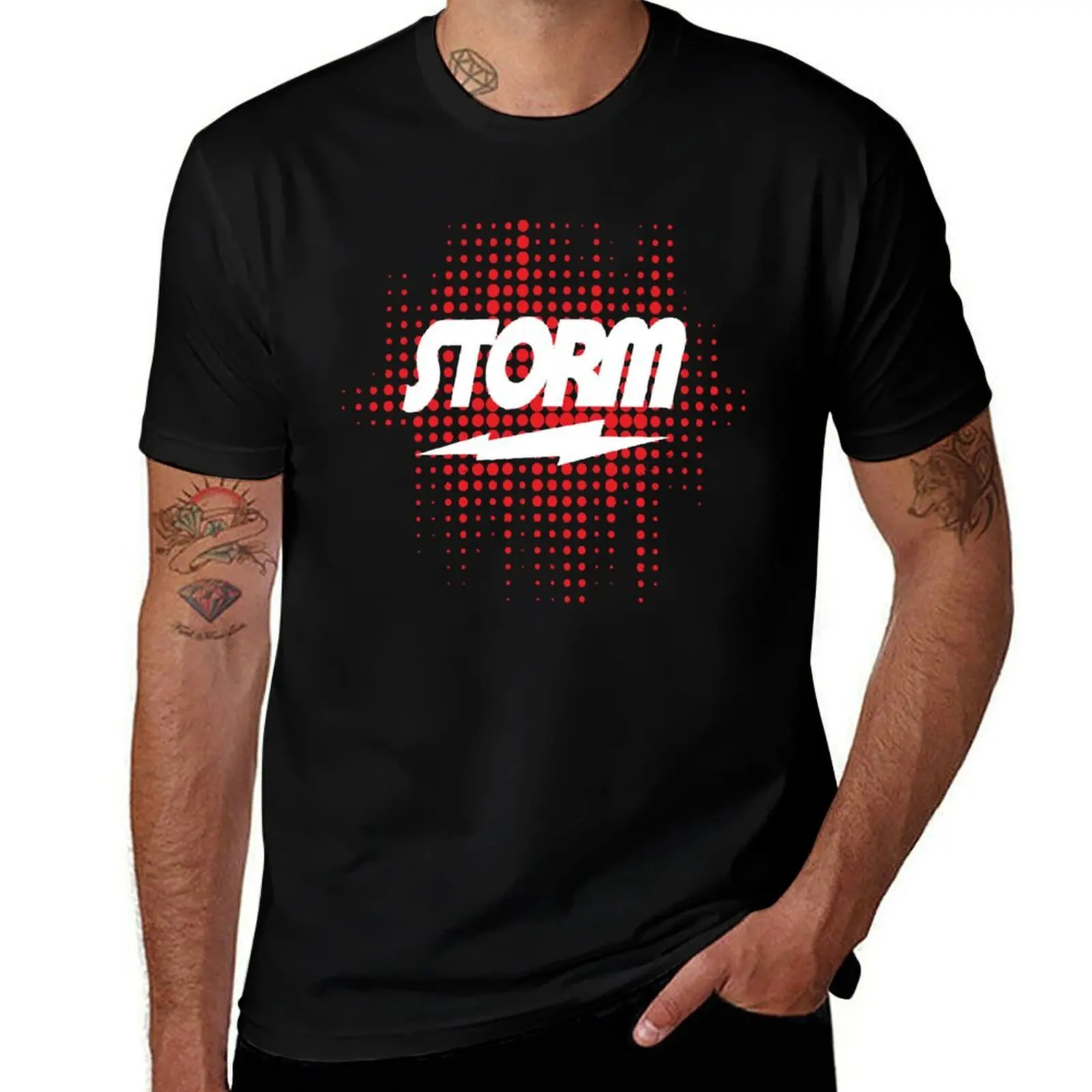

Storm Bowling T-Shirt g man t shirts for men anime t shirts oversize