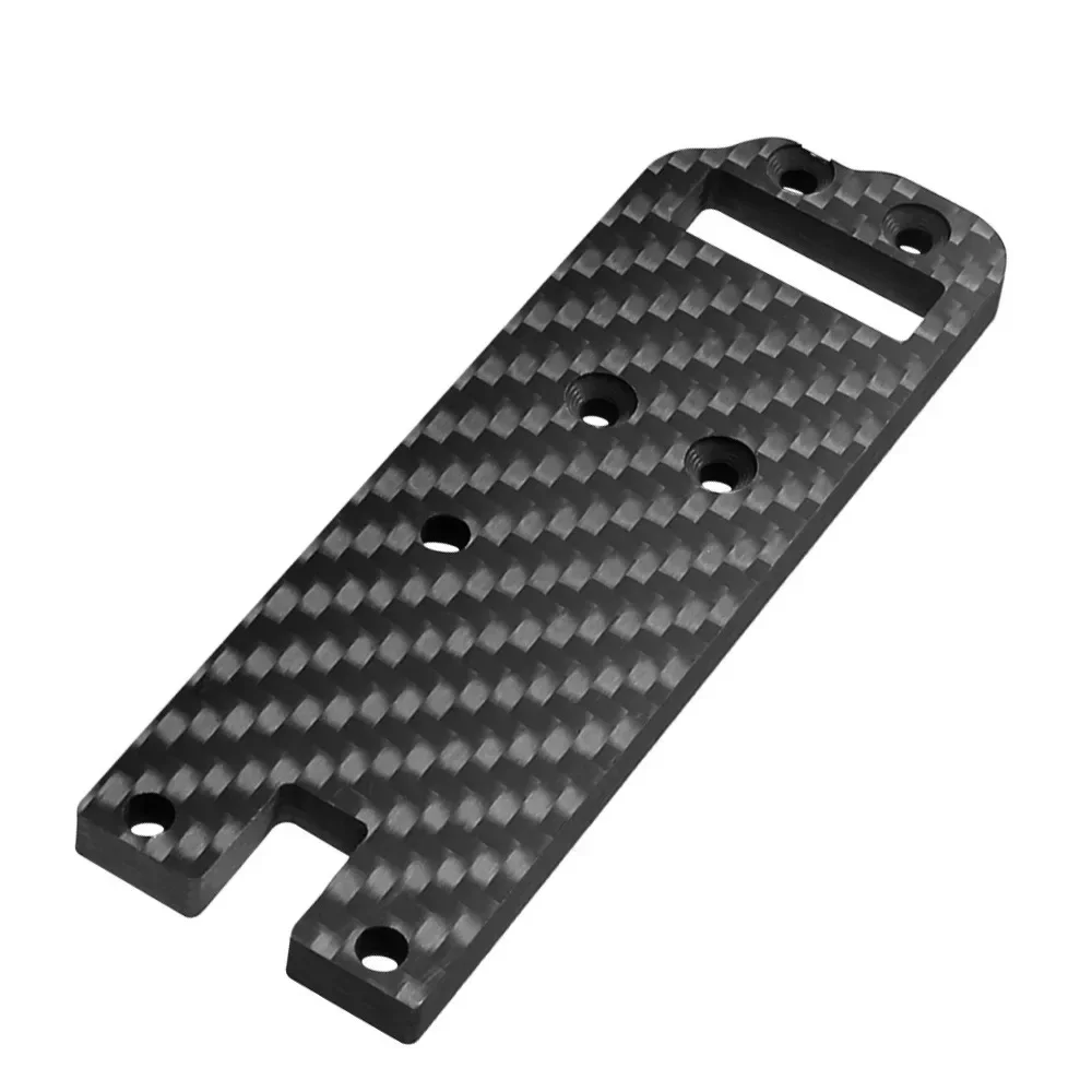 Carbon Fiber Rear Second Floor Support Plate For TEKNO 1/10 4WD MT410 4X4 RC Car Upgrade Parts