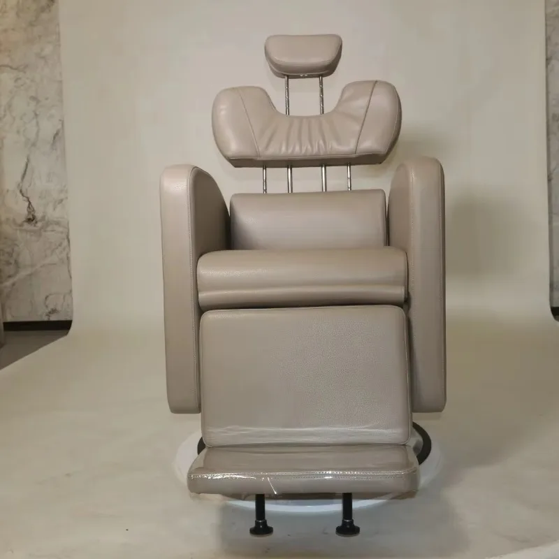 

Professional Reclining Hydraulic Lift Adjustable Comfortable Durable Cu stom Heavy Salon Barber Chair