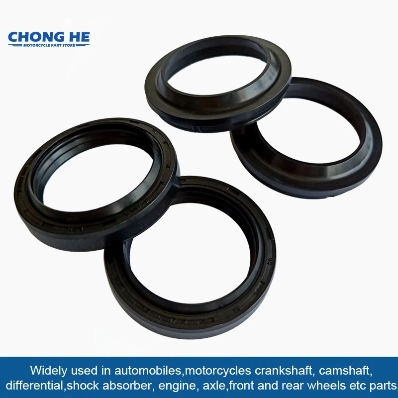 

39x51x8/10.5 Motorbike Shock Absorber Fork Damper Oil Seal 39 51 Dust Cover For HONDA VLX600 VT600 VT600CD Shadow VLX Deluxe 600