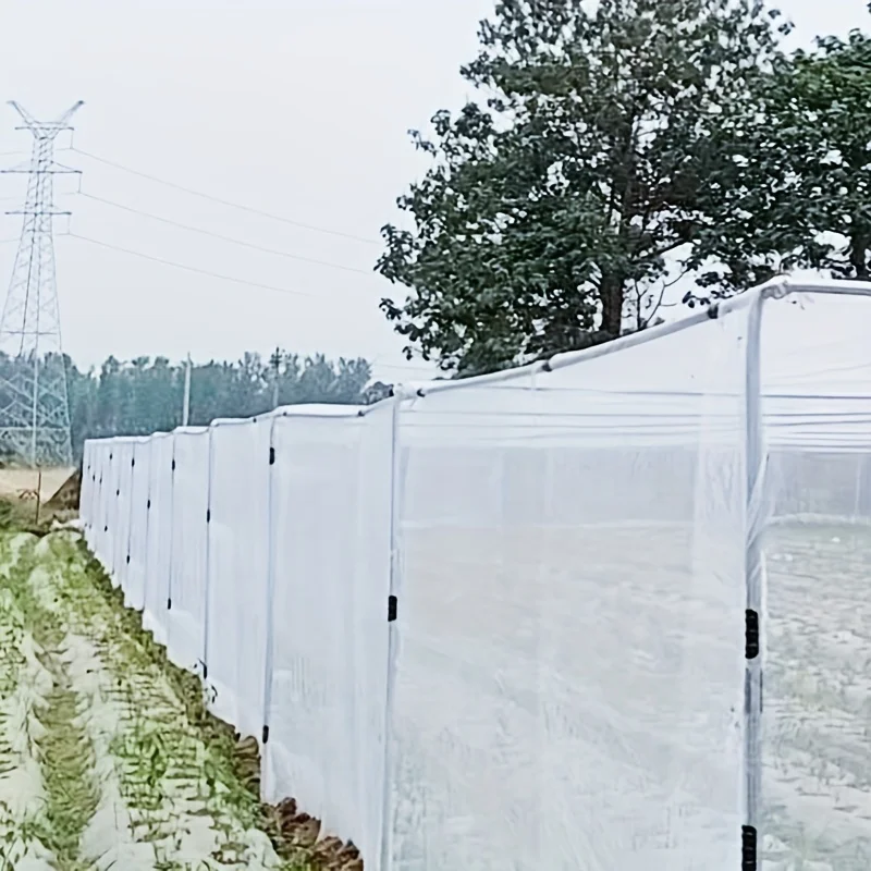 

Премиум-сетка от насекомых и птиц для сада - 250 x 500 см, мелкоячеистое покрытие для овощей, фруктов и растений - белая, для дропшиппинга