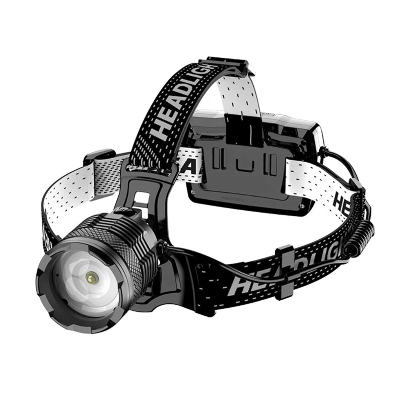 U75B High Lumen Rechargeable Led front lamp Adjustable Zoom 800LM 20H Waterproof Front light for Outdoor Camping Hiking