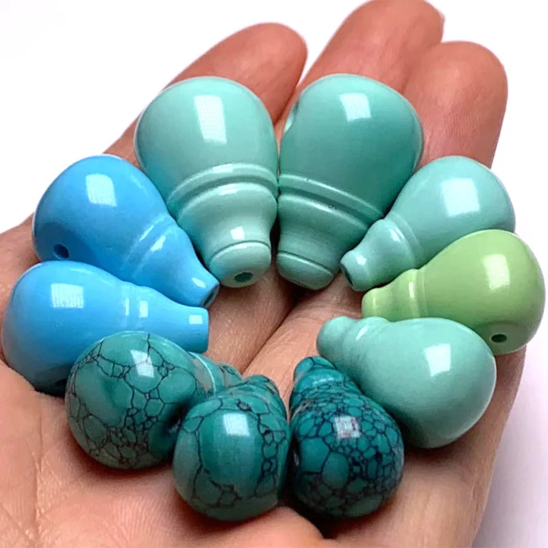 

Turquoise Three-Way Natural 108 Bracelet Necklace Vajra Moon Bodhi Buddha Accessories 10mm