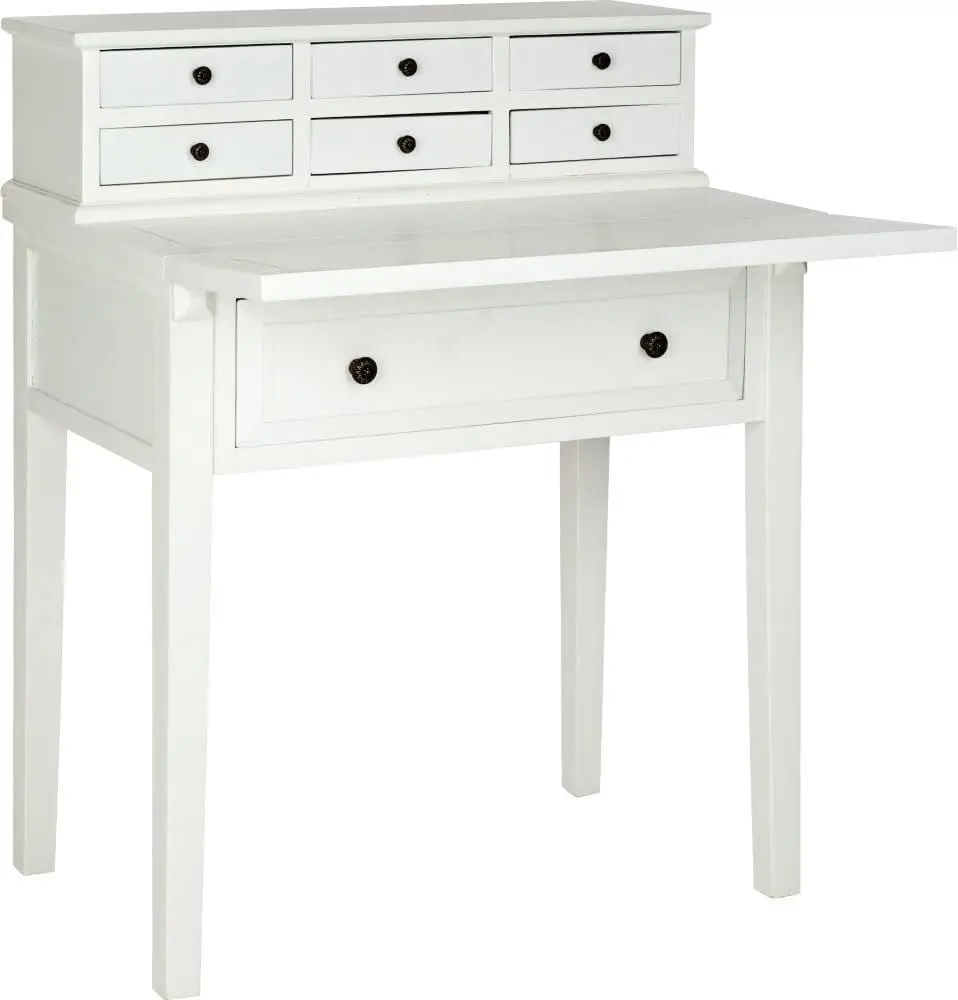 

Safavieh American Homes Collection Abigail White Fold Down Desk