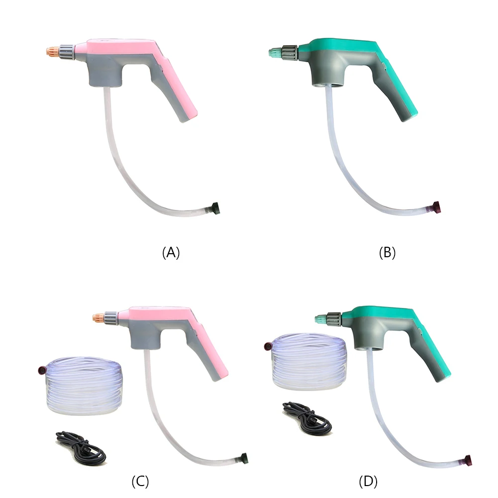 Elektrisch watersproeier Verstelbare automatische watersproeier USB-opladen Landbouwspuitpistool voor planten Autowasstraat
