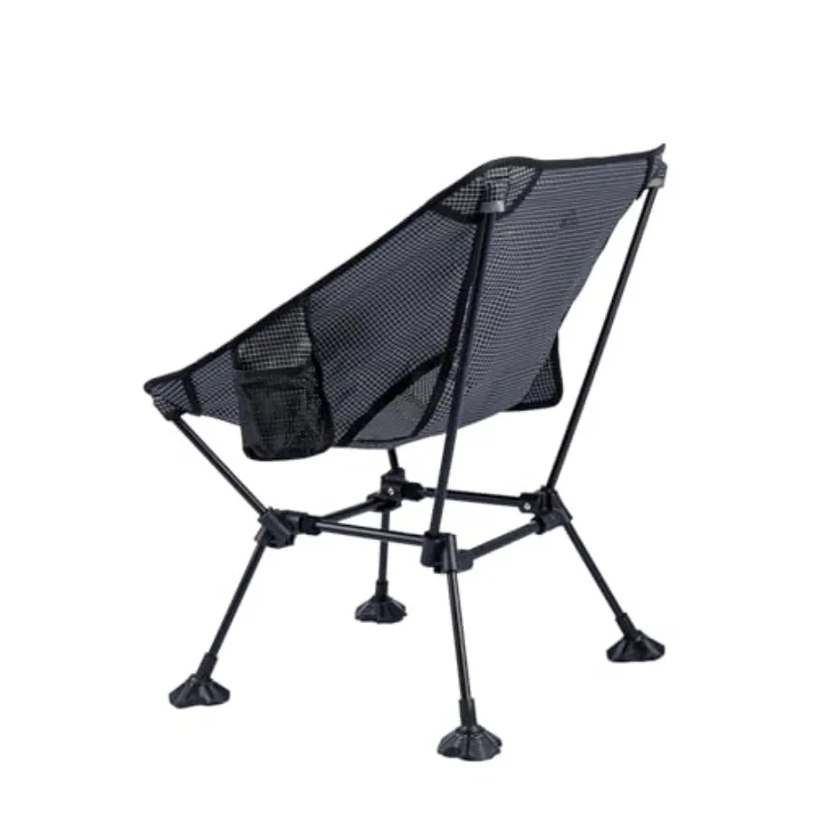 كرسي شاطئ قابل للطي للتخييم وخفيف الوزن مع أقدام كبيرة مضادة للغرق للمغامرات الخارجية، محمول وقوي