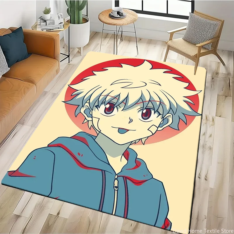 Japonia Anime Hunter-X-Hunter Dywany Antypoślizgowe Dywany do Salonu Mata do Zabawy dla Dzieci Sypialnia Popularny Dywan Sofa Mata Podłogowa Dekoracja