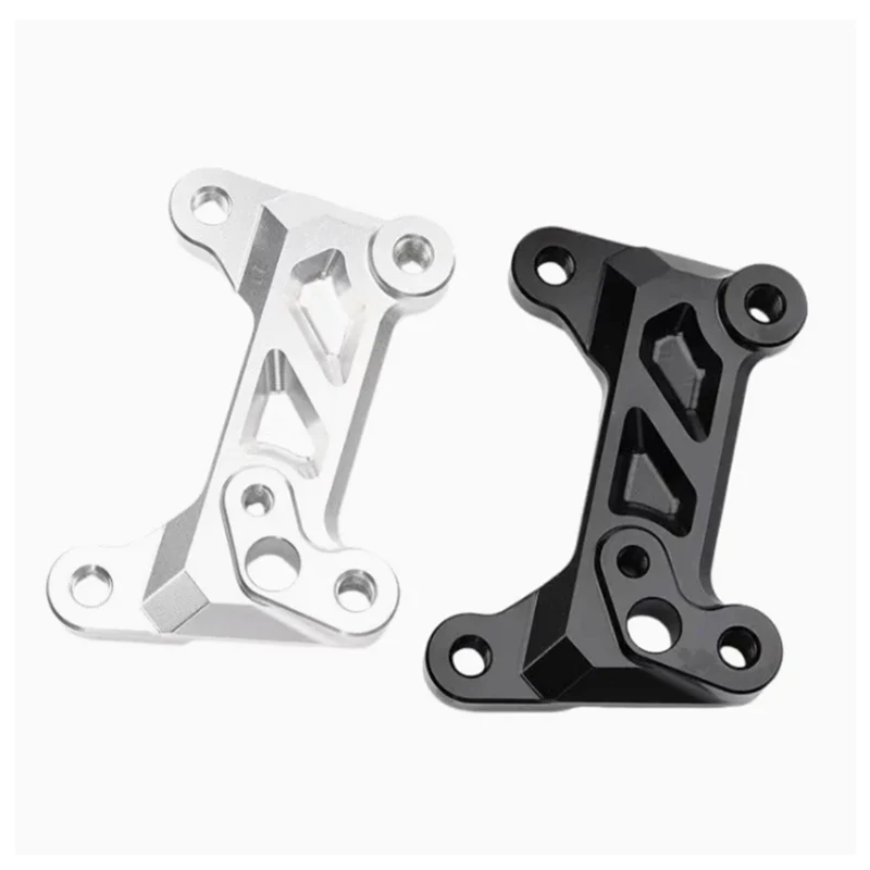 CNC machining production of anodized aluminum alloy vehicle suspension and steering system support fixed parts