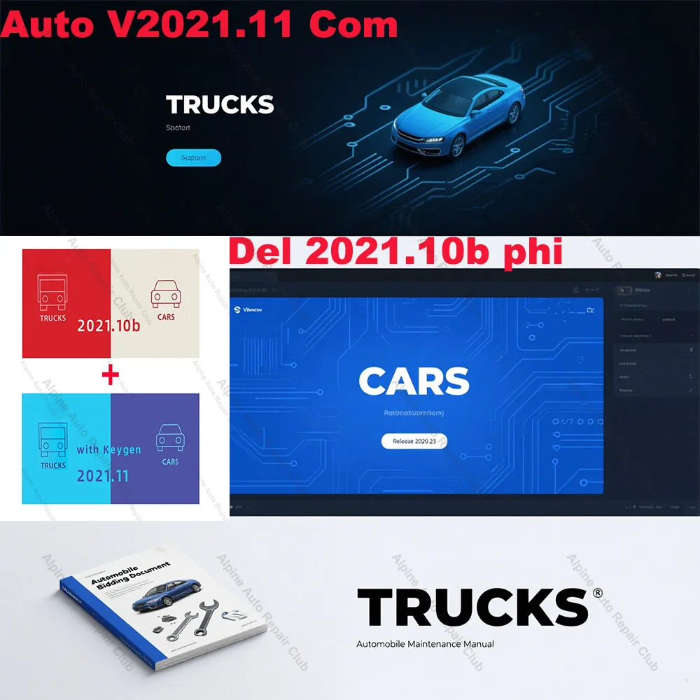 

Latest Hot Autocoms 2021.11 + Del 2021.10b phi Diagnostic Kit | 2021 Car & Truck Scanner | OBD2 Programming Tool | Keygen Includ