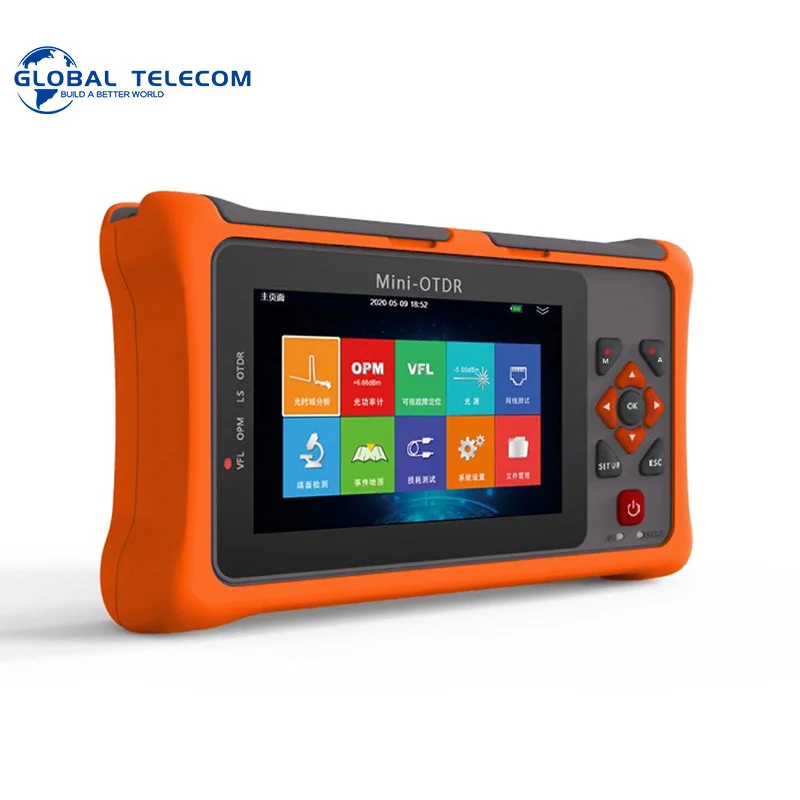 GT4000 NK3200D 1310nm/1550nm mini exfo otdr price for mini otdr tester with optical power meter and vfl fiber tools