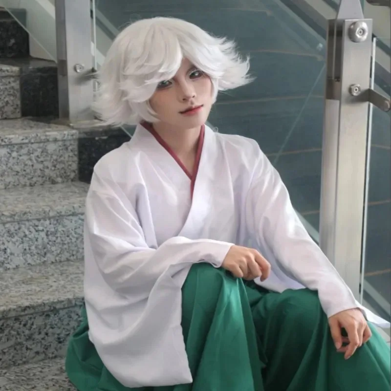 DY2025Kamisama Kiss Hajimemashita Love Mizuki Cosplay Costume Wig Green Kimono Top Pants Halloween Unisex Costumes cosplay