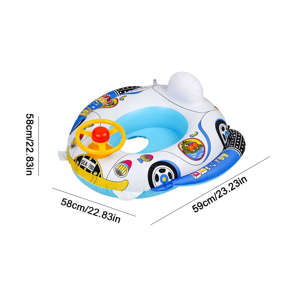 حلقات سباحة قابلة للنفخ للأطفال ، لعبة حمام سباحة أنبوبي ، ظل شمس عائم ، متعة السباحة للأطفال ، حوض استحمام ، حفلة شاطئ صيفية ، ألعاب مائية