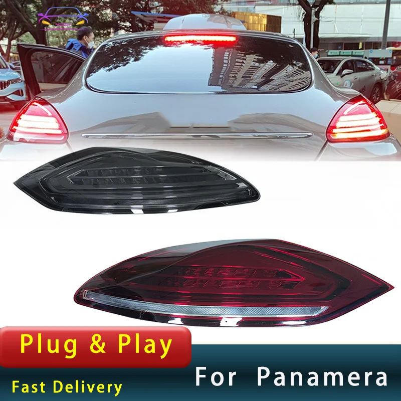 

Car Tail Light ForPorsche Panamera 2010-2013 970.1 LED Brake Turn Signal Upgrade New Design Taillamp Accembly Auto Accessory