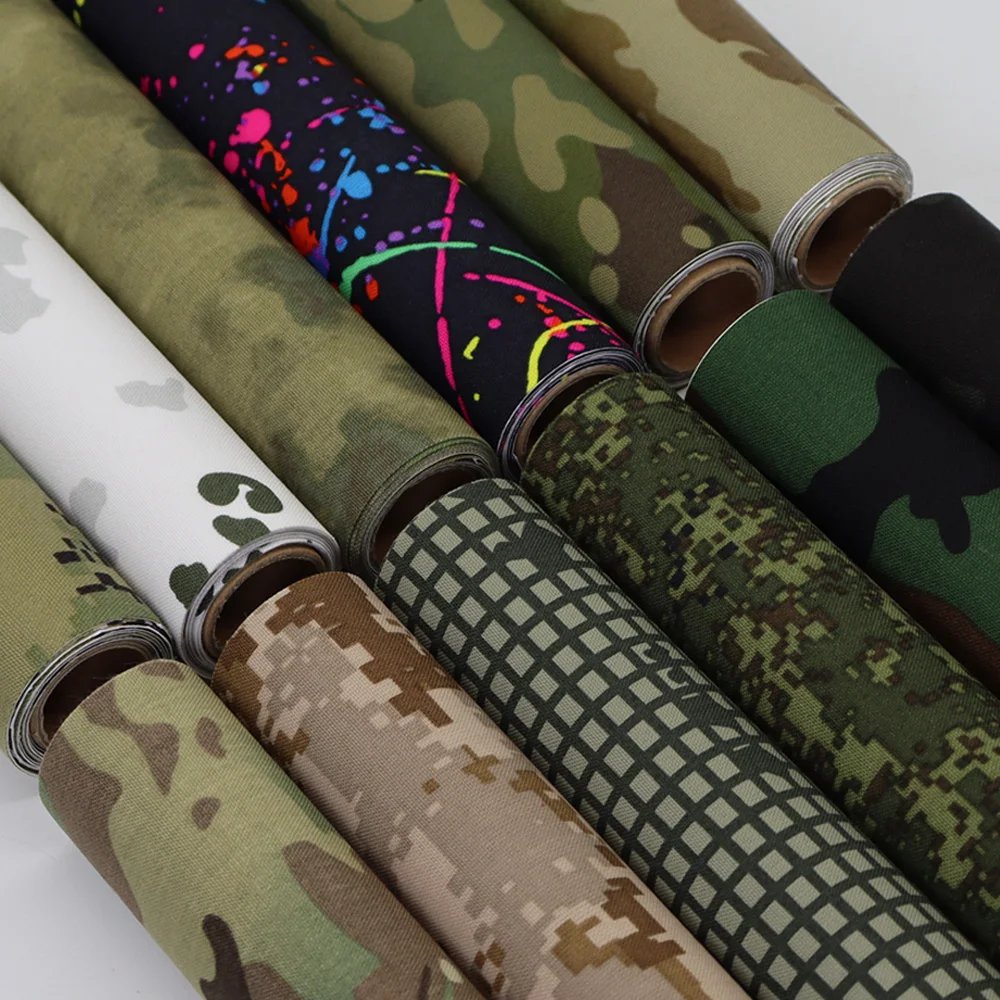 Tactical Self-Adhesive Tape Multifunctional Strong Camouflage Stickers For DIY Phone Case ，Flashlight，Optics，knives，Outdoor Tool