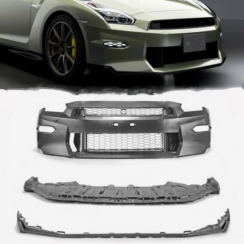

suitable forFor GTR R35 Front Bumper Spec GTR35 OEM Bumper PP Plastic GTR Update Front Bumper