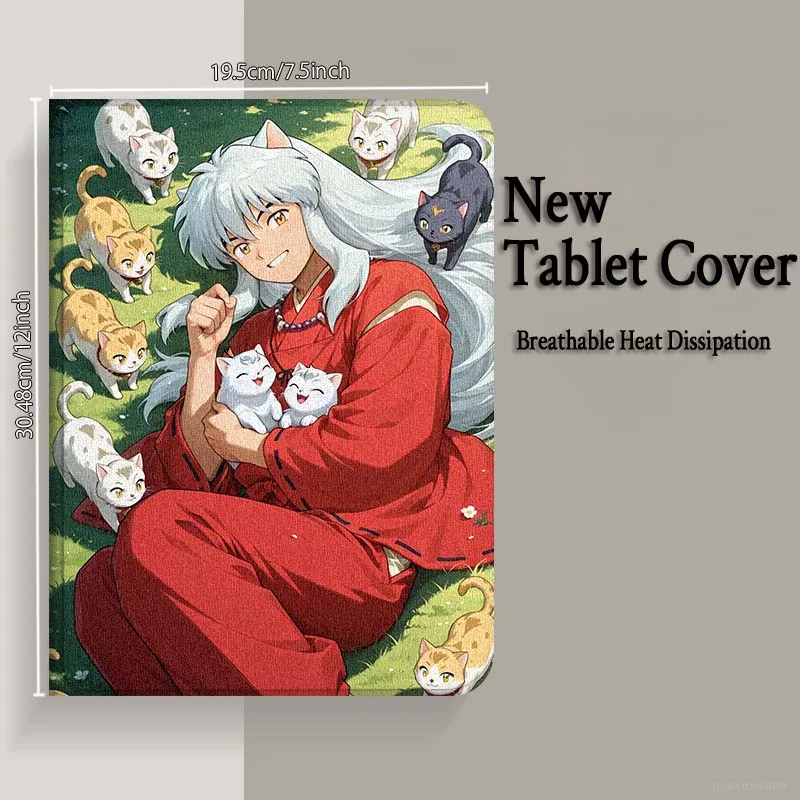 إينوياشا شعبية أنيمي الكرتون لهواوي MediaPad 3 12 الهواء SE M6 M5 لايت برو 10.4 10.8 11 11.5 12.6 13.2 بوصة 5G اللوحي #4