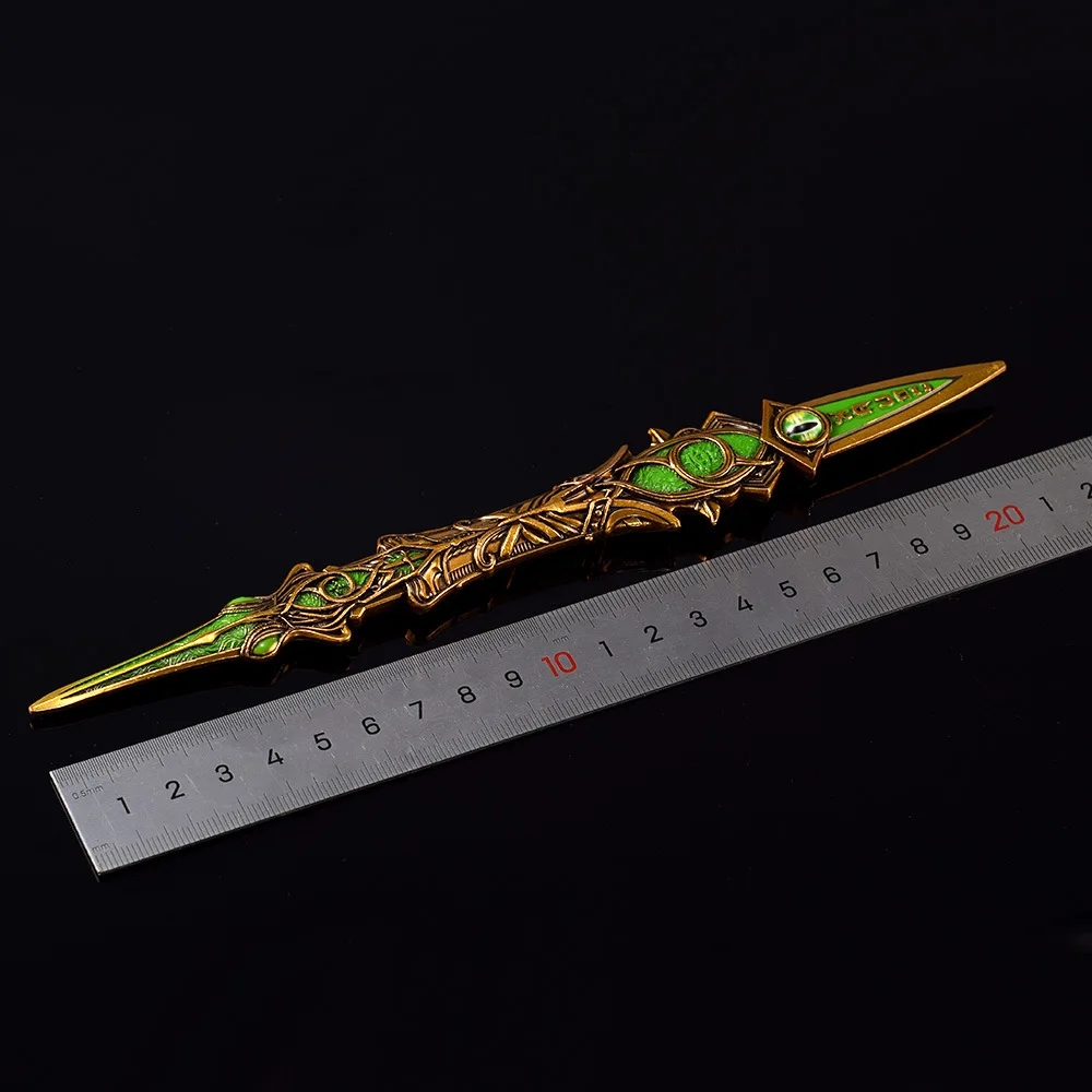 22cm Douluo Continent Huo Yuhao The Blade of Living Watchmen Model Props Desktop Decoration Ornaments Boys Birthday Gifts Toys