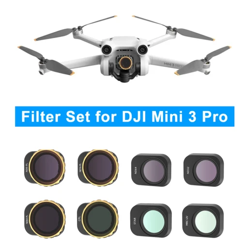 Lente de filtro MC UV CPL Star Night ND ND8 ND16 ND32 ND64 ND256 ND1000 rayas amarillo para DJI Mavic Mini 3 Pro accesorios para drones