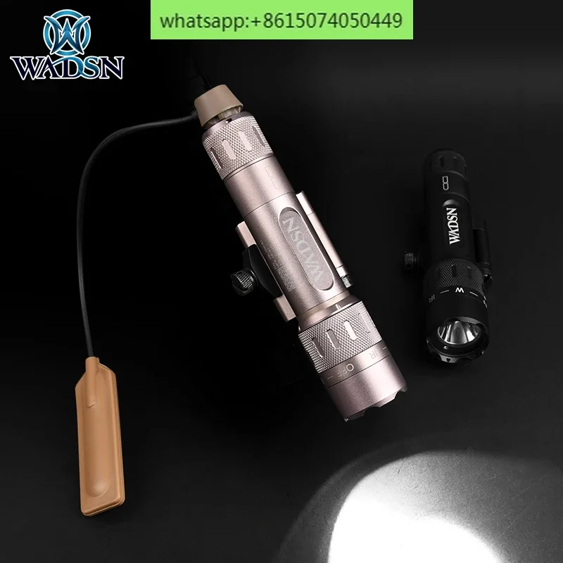 WMX200 Flashlight Side Flip Base Explosive Flash Strong Light Illumination Mouse Tail Flashlight Battery