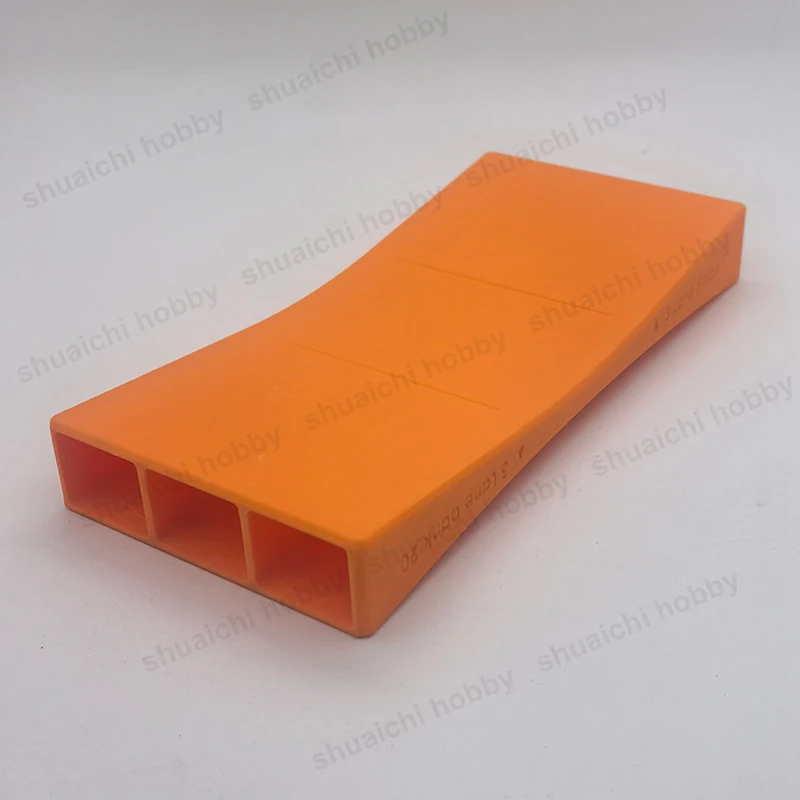 1PC Portable Mini 4WD Car Setup Board 20° Three Lane Bank/45° Dual Angle Saddle Tuning Platform for Race Calibration DIY Upgrade