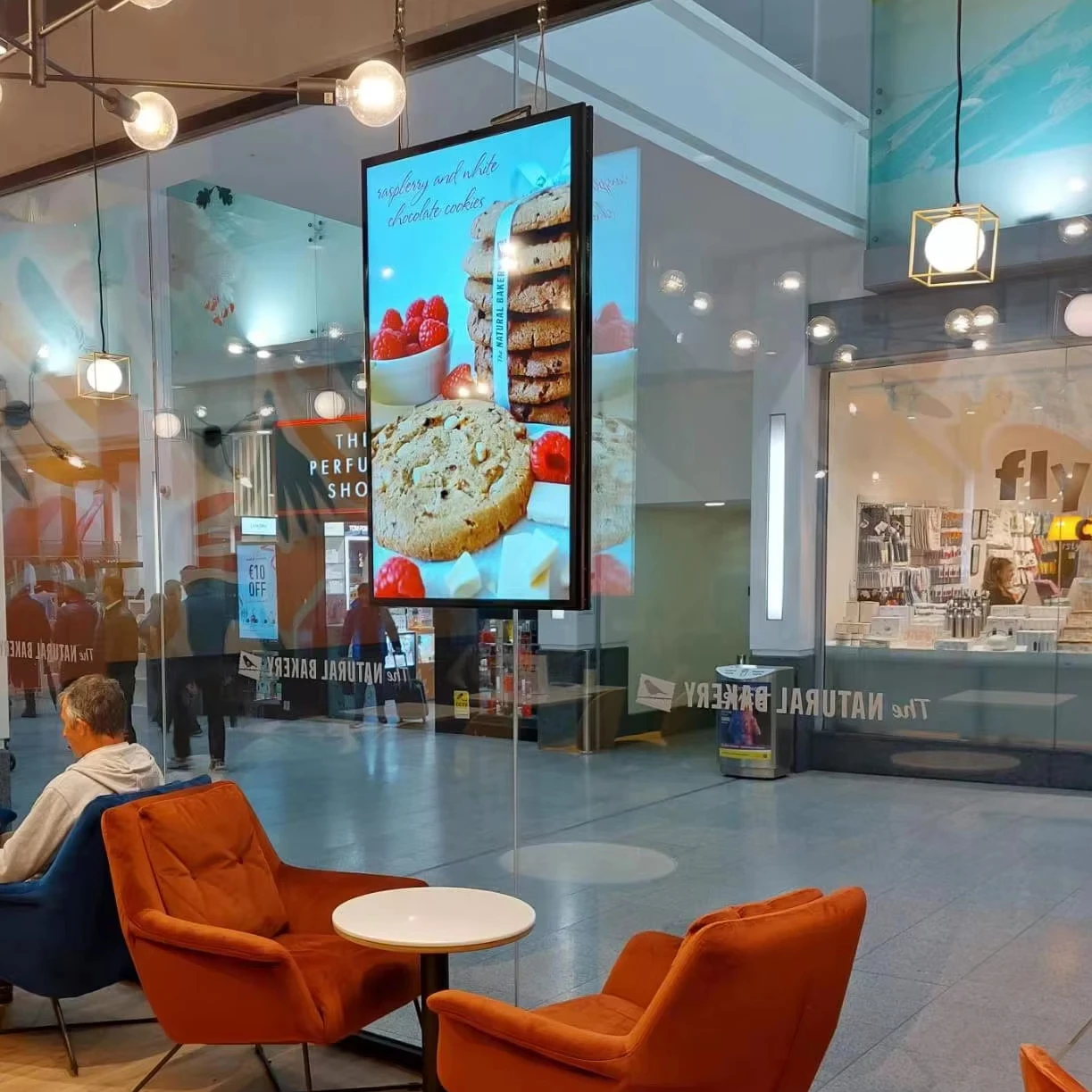 High Brightness Display Advertising Touch Screen Window Lcd Poster Digital Signage and Display
