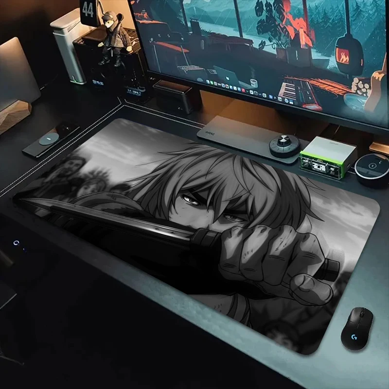 

90*40 XXL коврик для мыши «Мечник» геймерский нескользящий коврик компьютерные аксессуары настольный коврик коврики