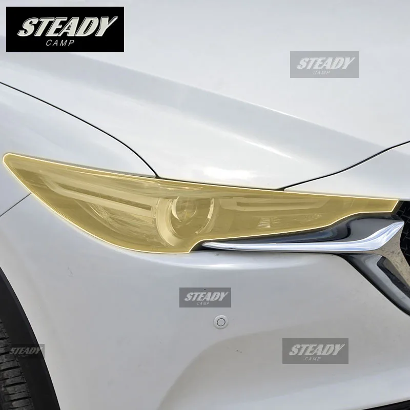 

Pre cutting Car Exterior Headlights PPF transparent protective film TPU scratch resistant film For Mazda CX-5 2017-2023