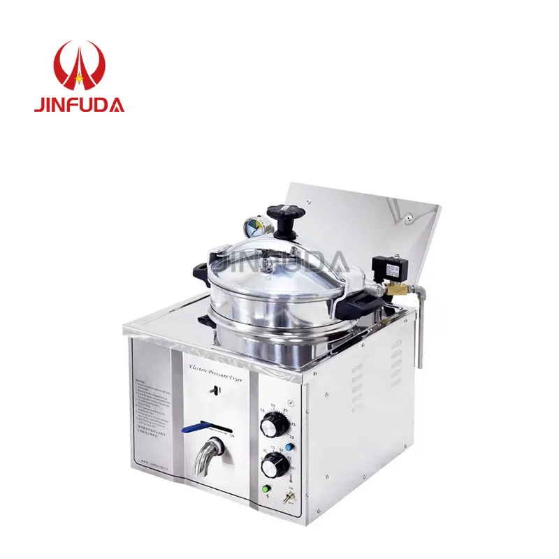 

Table Top Pressure Fryer, Electric Chicken Broaster Pressure Fryer Chicken Fryer Machines Commercial Mcdonalds Kitchen Equipment