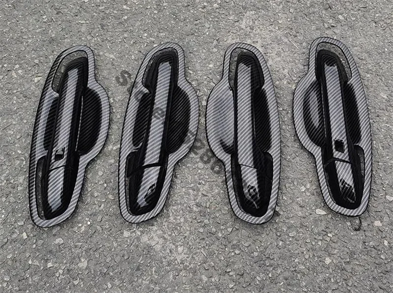 ABS Car Door Handle Protection Cover Doors Handle Covers Sticker Car styling for Kia Sportage QL KX5 2016 2017 2018 2019