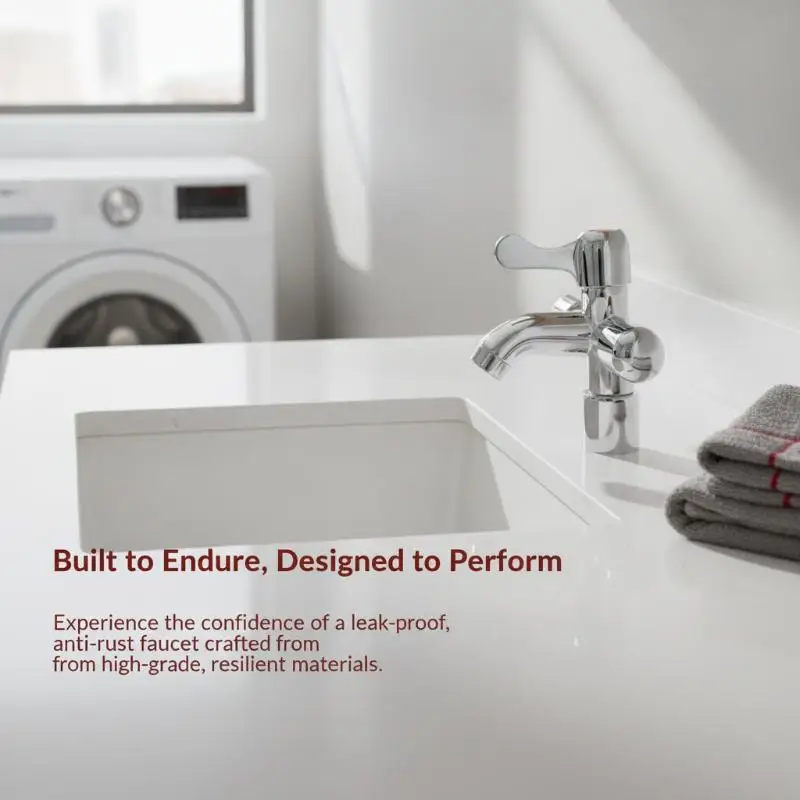 Faucet Double Outlet Dual Control Water Tap Home Bathroom Hose Irrigation Fitting Plastic Connector 1/2