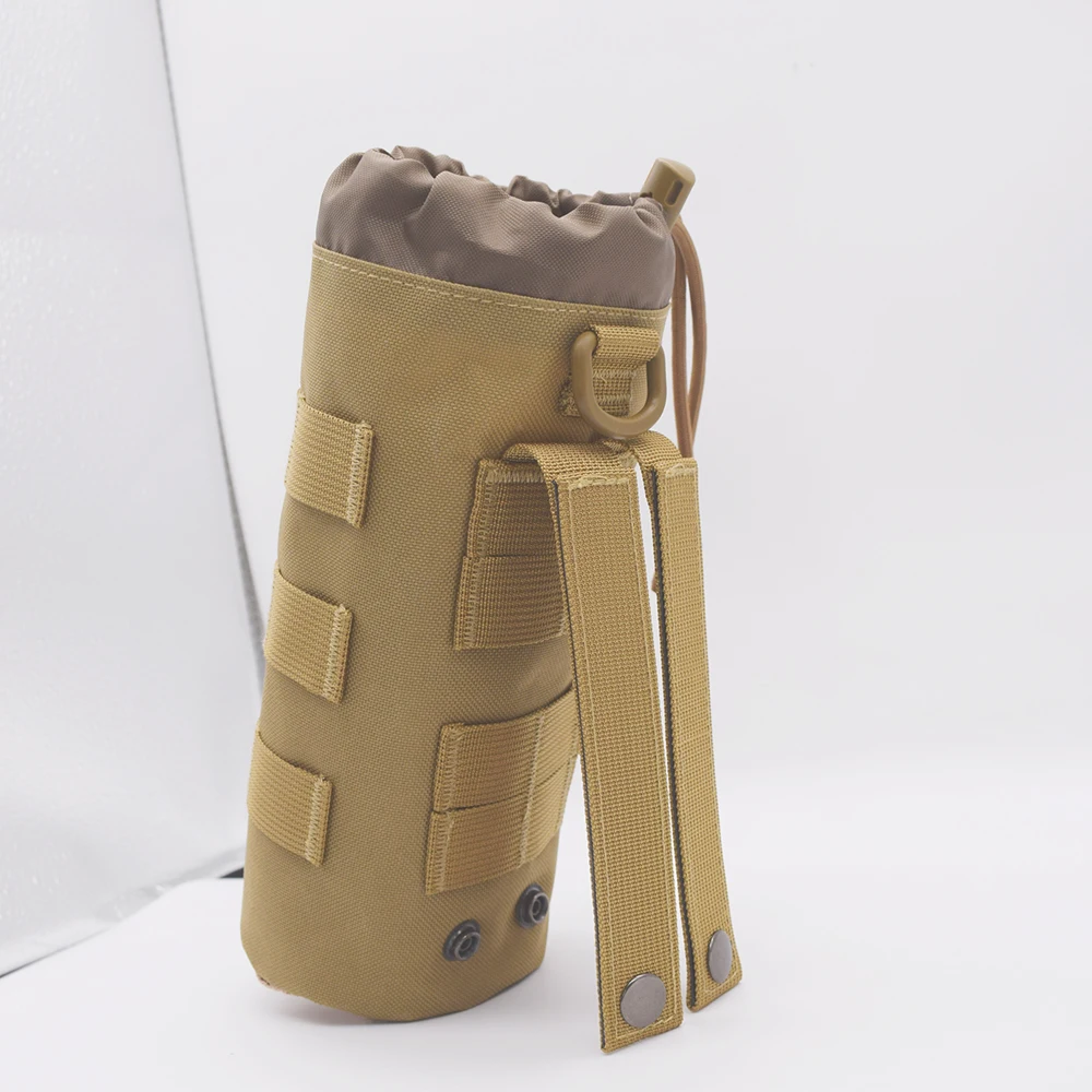 التكتيكية مول حقيبة زجاجات المياه حامل الأكياس السفر في الهواء الطلق التخييم المشي لمسافات طويلة الدراجات الصيد الصيد زجاجة ماء الناقل