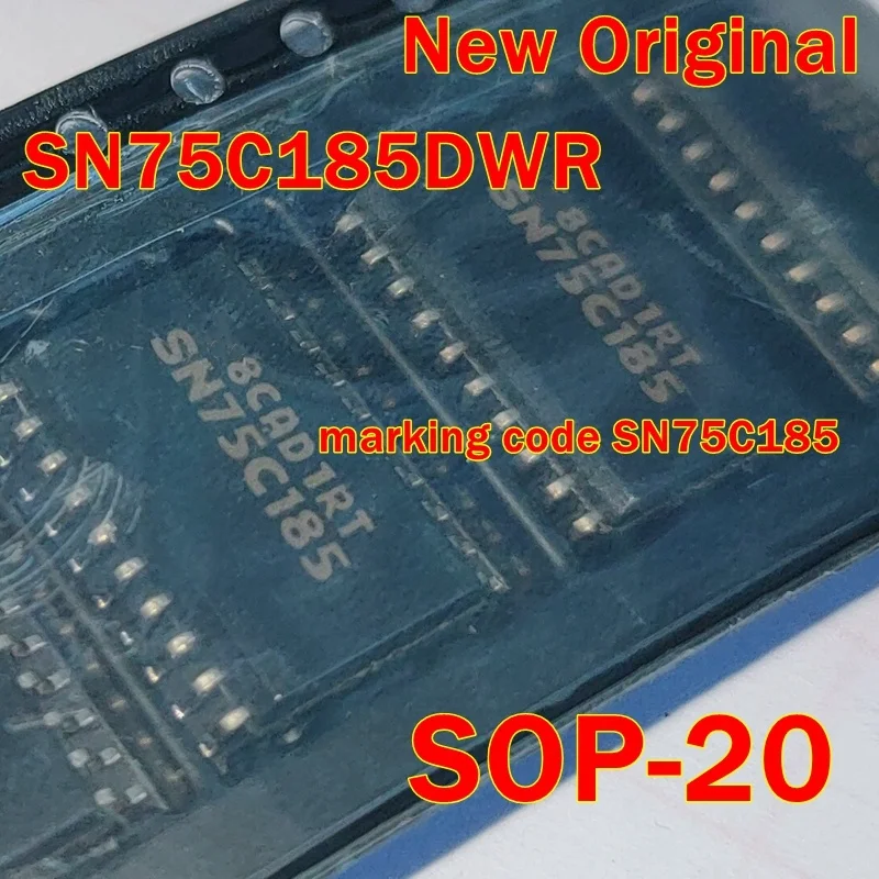SN75C185DWR SN75C185DW SN75C185D SOP-20 marking code SN75C185 New Original LOW-POWER MULTIPLE DRIVERS AND RECEIVERS