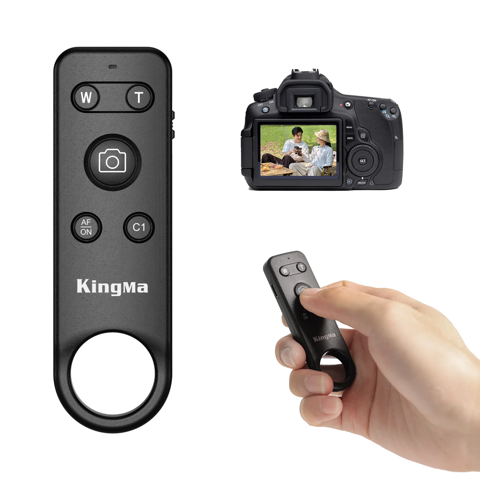 

Беспроводной Bluetooth-пульт дистанционного управления для Canon RP R3 R5C R6 50 R8 R5 Mark II 800D 850D Nikon Zfc Z30 Z5 Z7II Z6II Z50 COOLPIX P1000