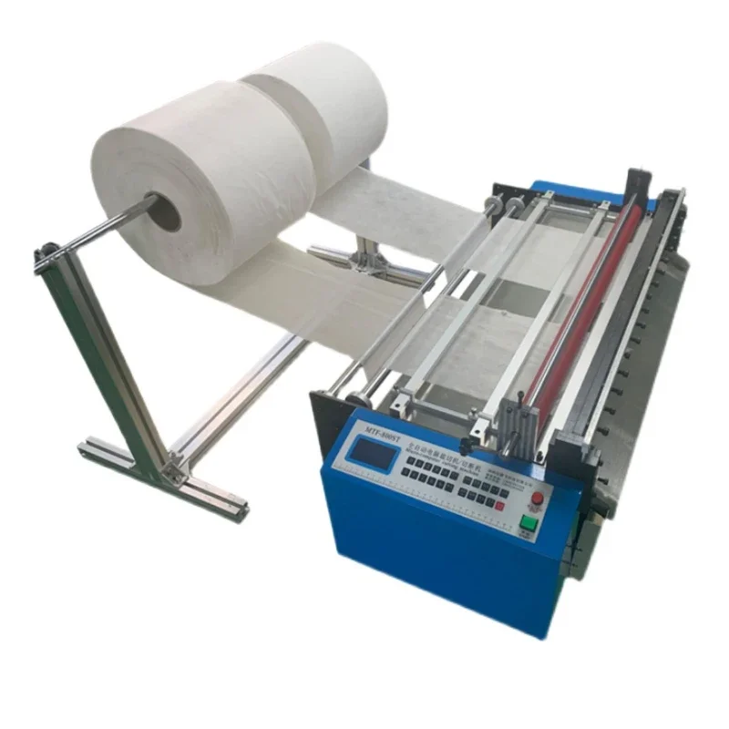 Copper foil cutting machine small self-adhesive slicer computer automatic fixed-length cutting machine coil insulation paper