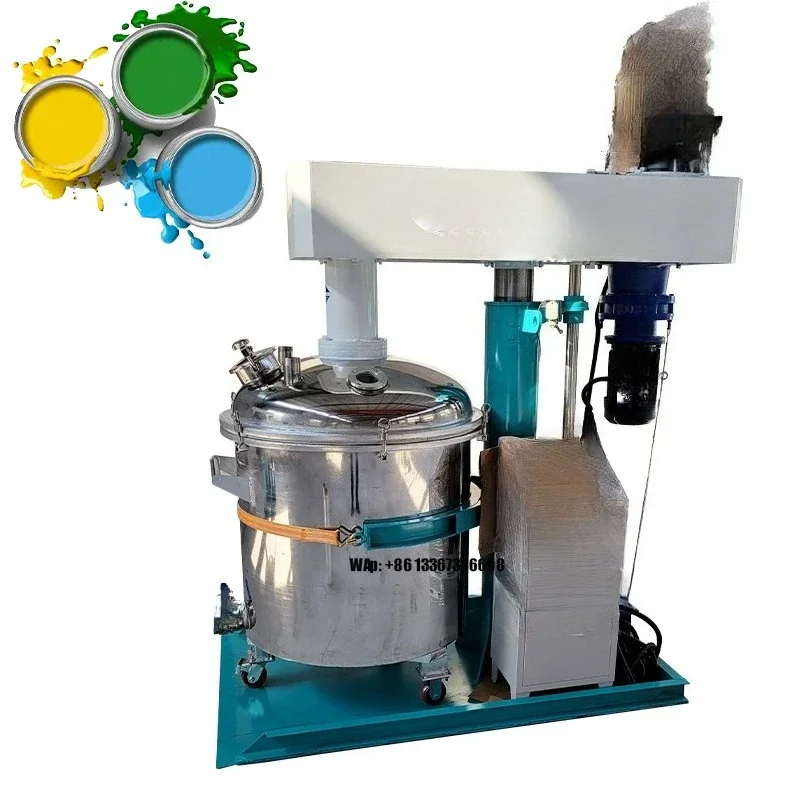 High-Speed Dispersion Mixer with Motor Pump & Bearing for Cosmetic/Chemical/Ink Production Line Equipment