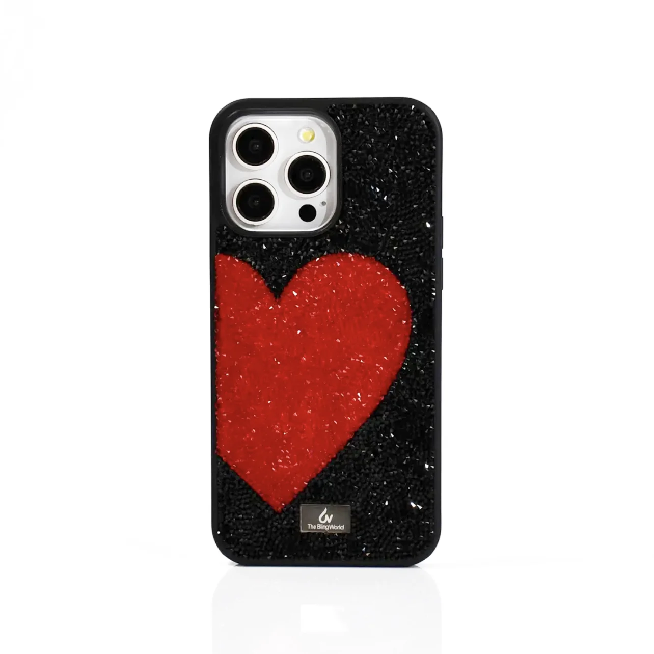 The Bling World Fashion Glitter Diamond Case For Iphone 16promax 15 14 13 12 11 Premium Sense Girls Full Cover Anti-Shock Case