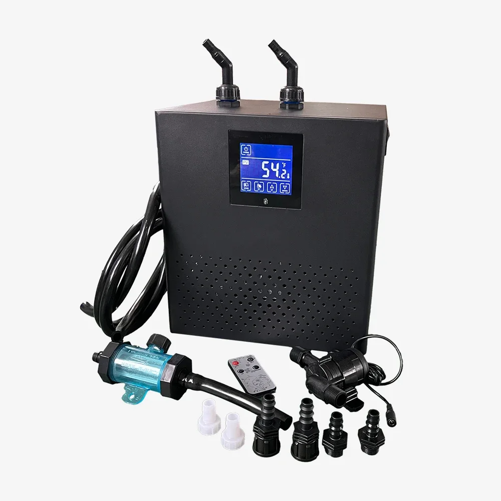 1/3 HP Water Chiller Water Cooler With Touch Display Water Less Than 300L With Full Set Up