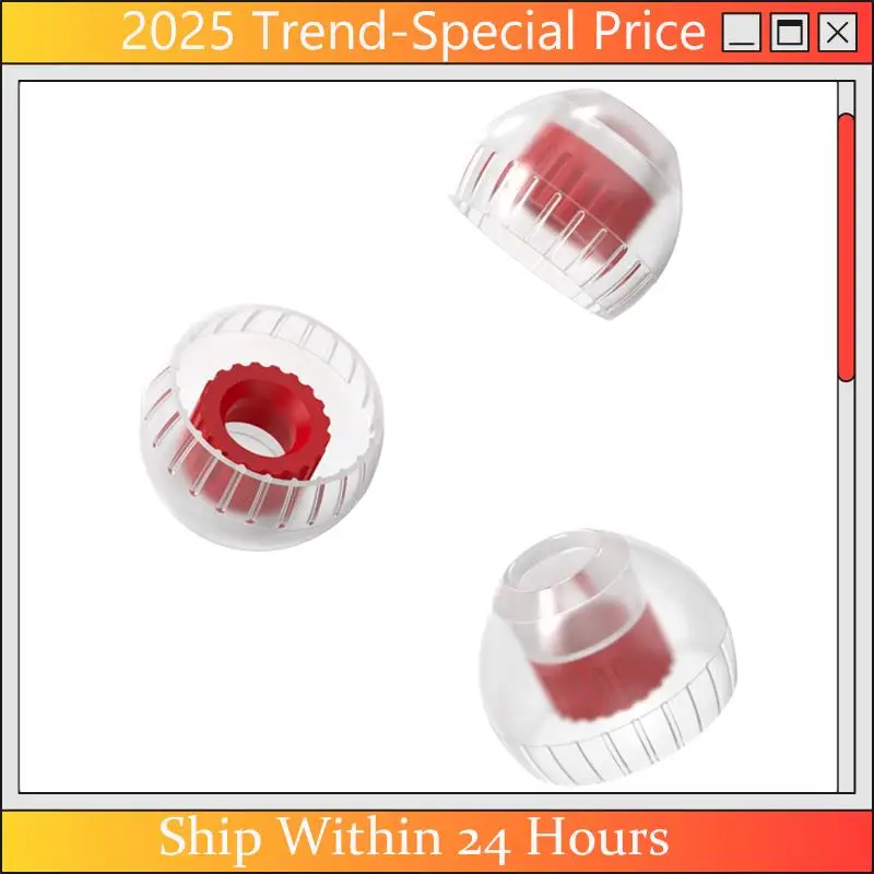 

CHYY Top Earplugs Silicone Earplugs Double Support Structure Earphones Memory Earplugs 3 Pairs Of Earphones Earplugs Size M A