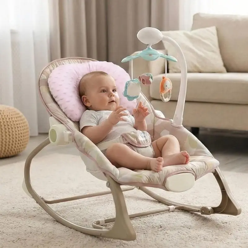 Thickened Child Pram Insert Two Side Designs Cushion for Comfort &